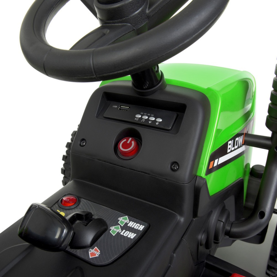 Дитячий електромобіль Трактор Bambi Racer M 4479EBLR-5 до 30 кг