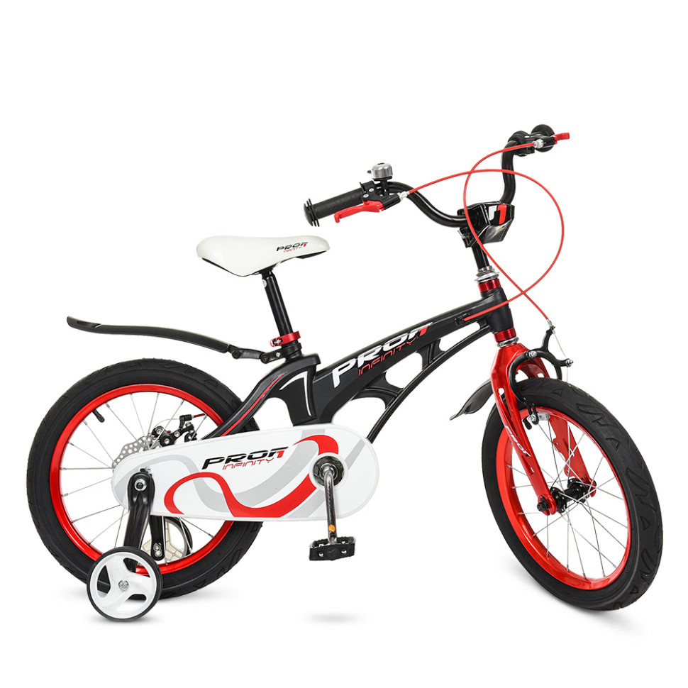 Велосипед дитячий PROF1 LMG16201 16 дюймів, червоний по цене 4 819 грн.