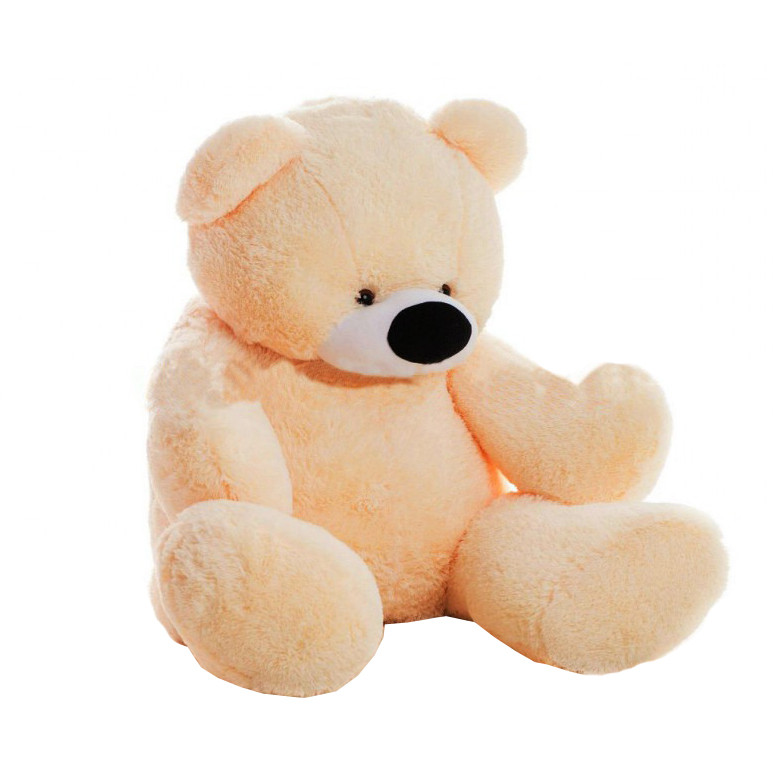 Мягкая игрушка Alina Toys мишка Бублик 110 см персиковый 5784688ALN