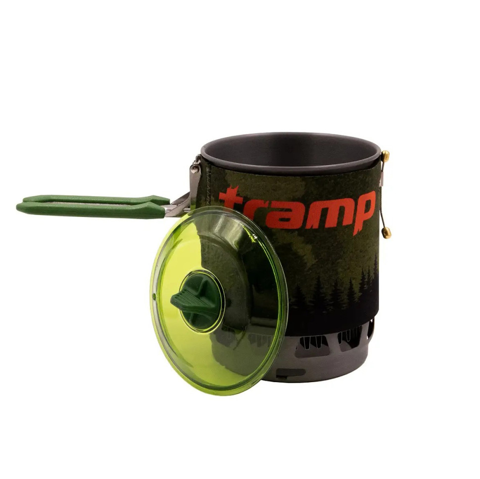 Система для приготування їжі та газовий балон 230 грам Tramp UTRG-049-olive+UTRG-003