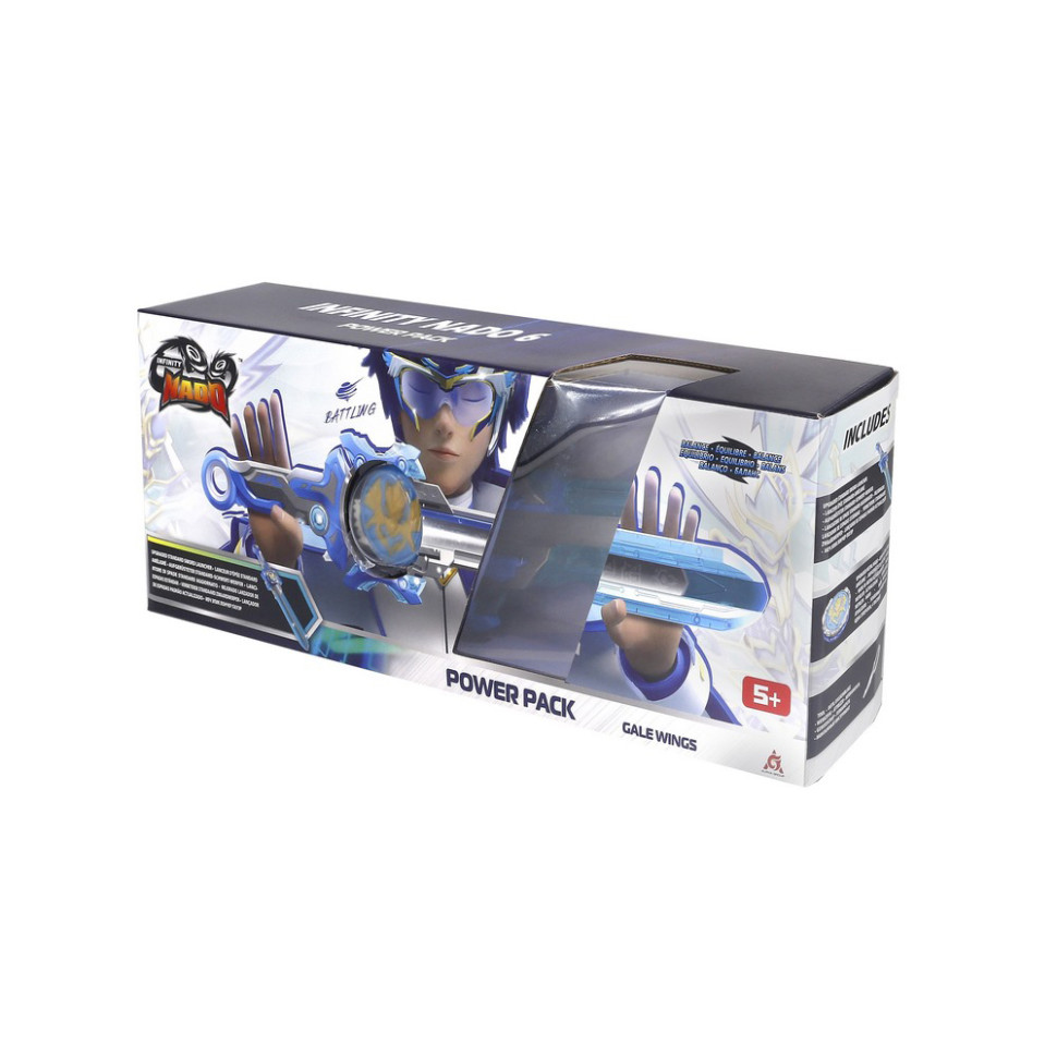 Ігровий набір із дзиґою VI Power Pack Крила Бурі (Gale Wings) Infinity Nado EU654118