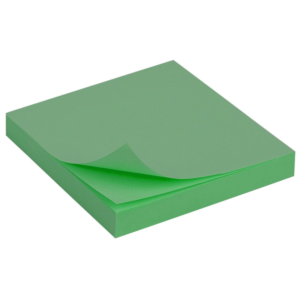 Папір для нотаток самоклеючий Josef Otten DSCN0620(Green) 100 шт, 76х76 мм