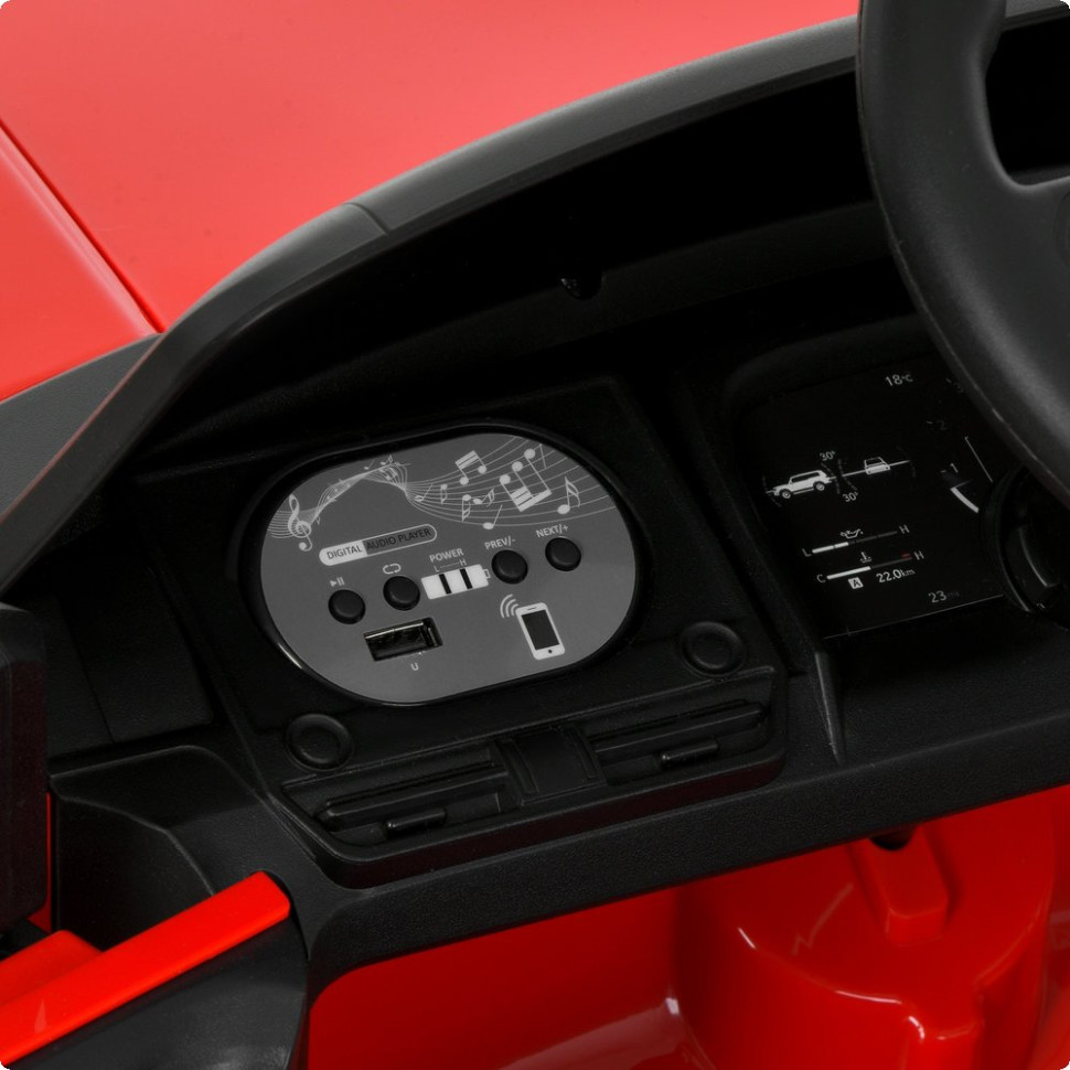 Детский электромобиль Джип Bambi M 6301EBLR-3 до 25 кг