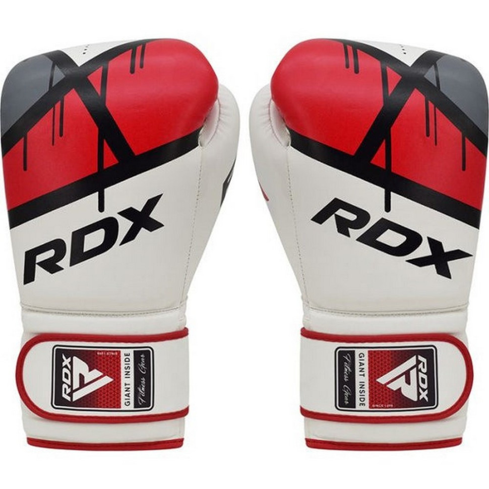 Боксерські рукавиці F7 Ego RDX Inc Limited BGR-F7R-14oz, Red 14 унцій (капа в комплекті)