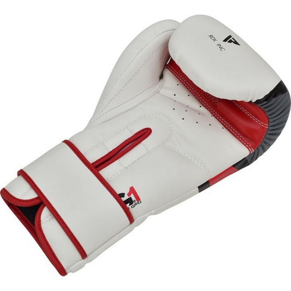 Боксерські рукавиці F7 Ego RDX Inc Limited BGR-F7R-14oz, Red 14 унцій (капа в комплекті)