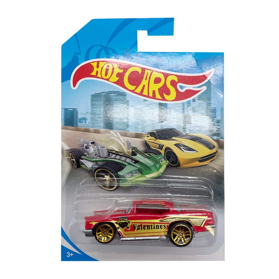 Машинка игровая металлическая Hot cars Bambi 888-28-8 масштаб 1:64
