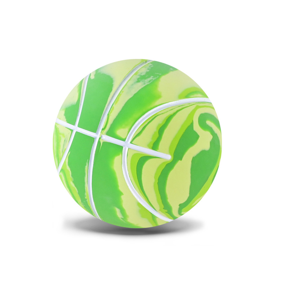 Дитячий м'яч Пострибунчик Баскетбол Bambi PR2519(Green) гумовий 6 см