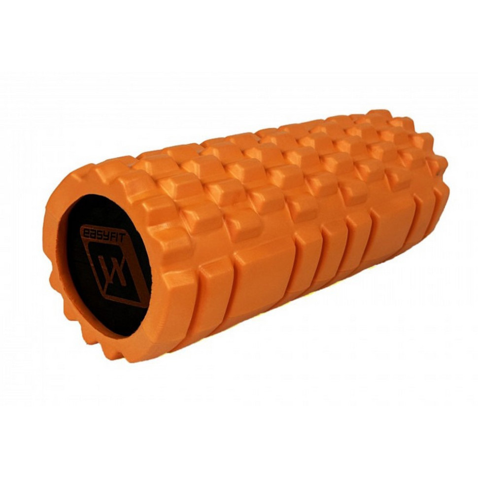 Масажний ролик Solid Roller v.1.1s EasyFit EF-2050-Or 33 см, помаранчевий