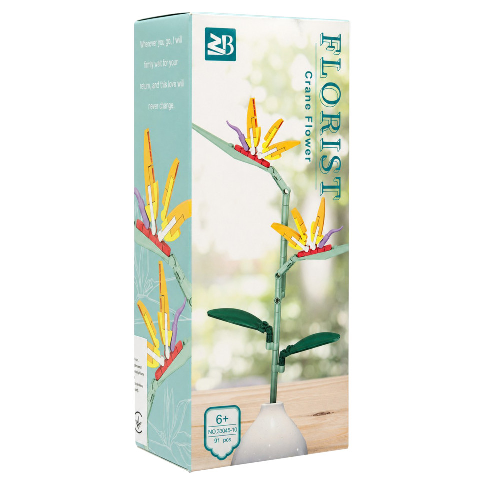 Дитячий конструктор Crane Flower Bambi 33045-10 серії 