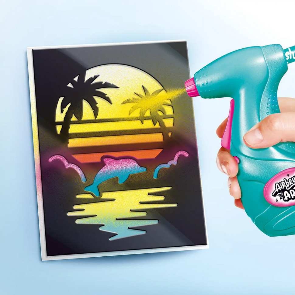 Набір для творчості DIY AIRBRUSH ART CanalToys AIR015 з постерами