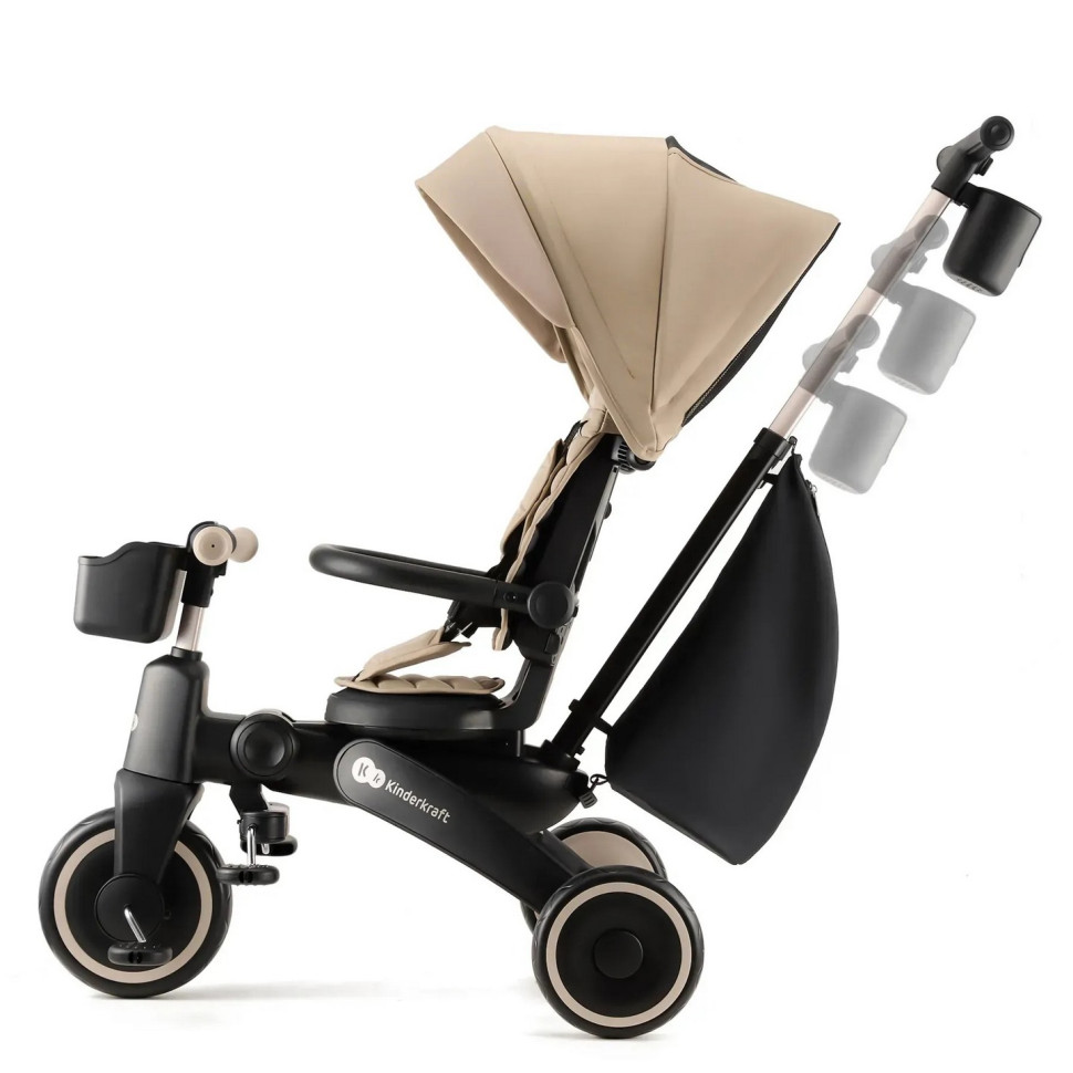 Детский трехколесный велосипед Jazz 2 Kinderkraft KRJAZZ02BEG0000 Beige