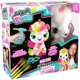 Набор для творчества DIY AIRBRUSH PLUSH "Единорог" CanalToys AIR024 Неон Набор для творчества DIY AIRBRUSH PLUSH "Единорог" CanalToys AIR024 Неон