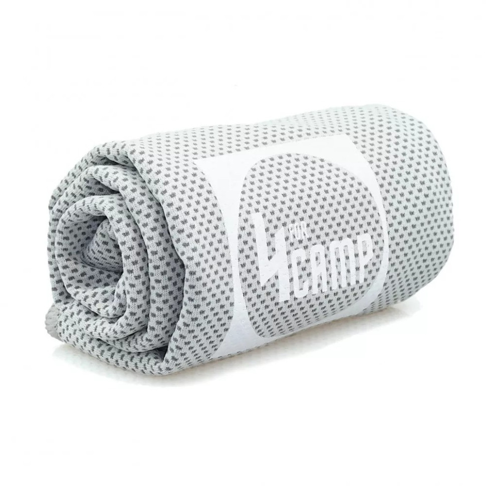Охолоджувальний рушник для фітнесу та спорту 4CAMP CT01 GREY  100 x 30 см