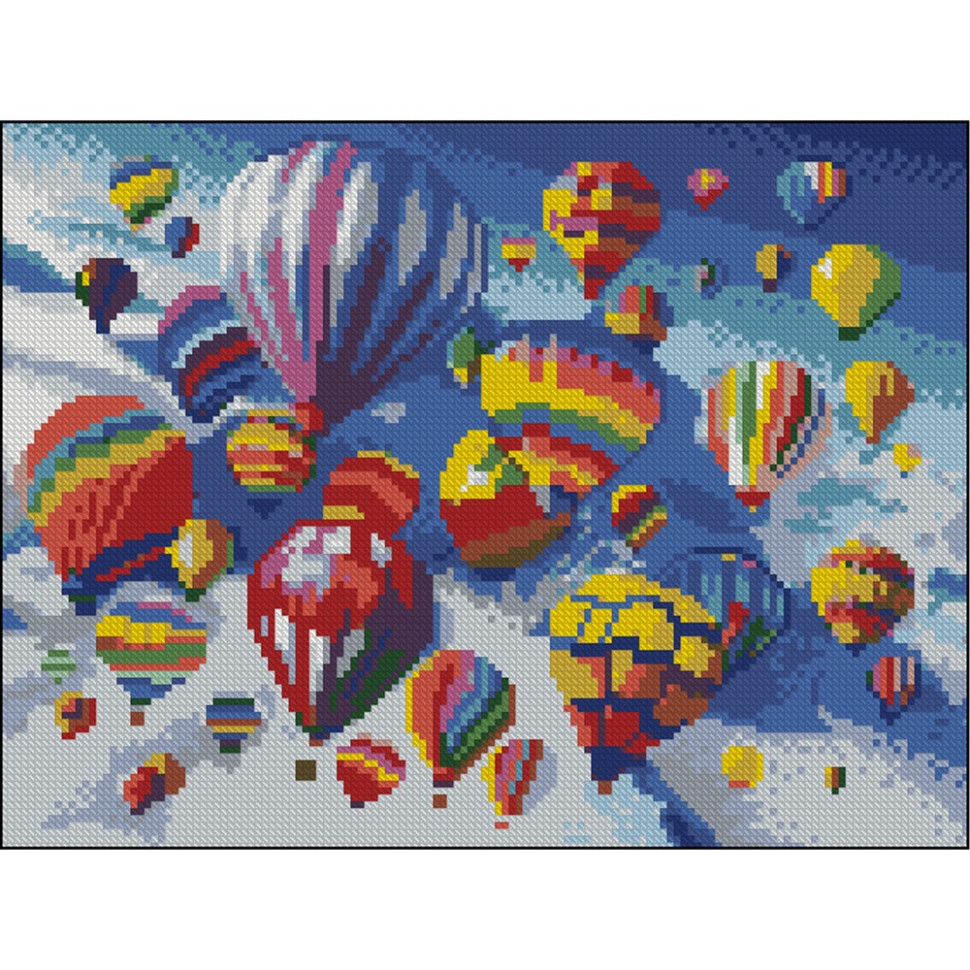 Алмазна мозаїка без підрамника 