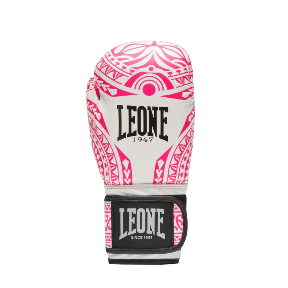 Боксерські рукавички GN329 HAKA Leone GN329_White/Pink_10oz, White/Pink 10 унцій