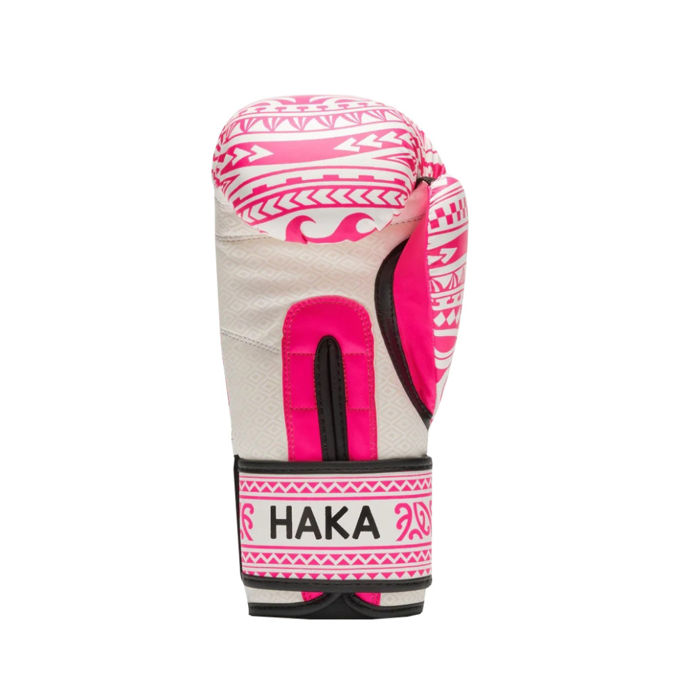 Боксерські рукавички GN329 HAKA Leone GN329_White/Pink_10oz, White/Pink 10 унцій