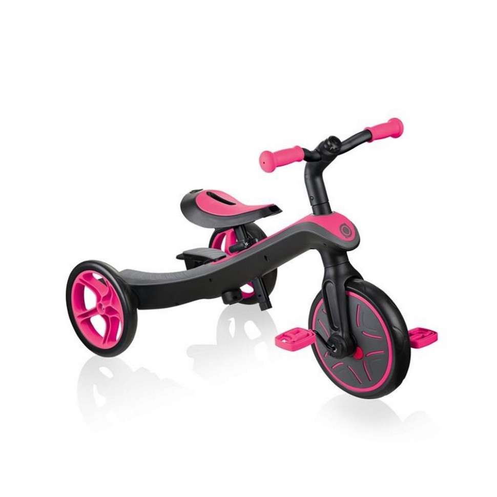 Велосипед дитячий триколісний 4в1 EXPLORER TRIKE GLOBBER 632-110-3 рожевий