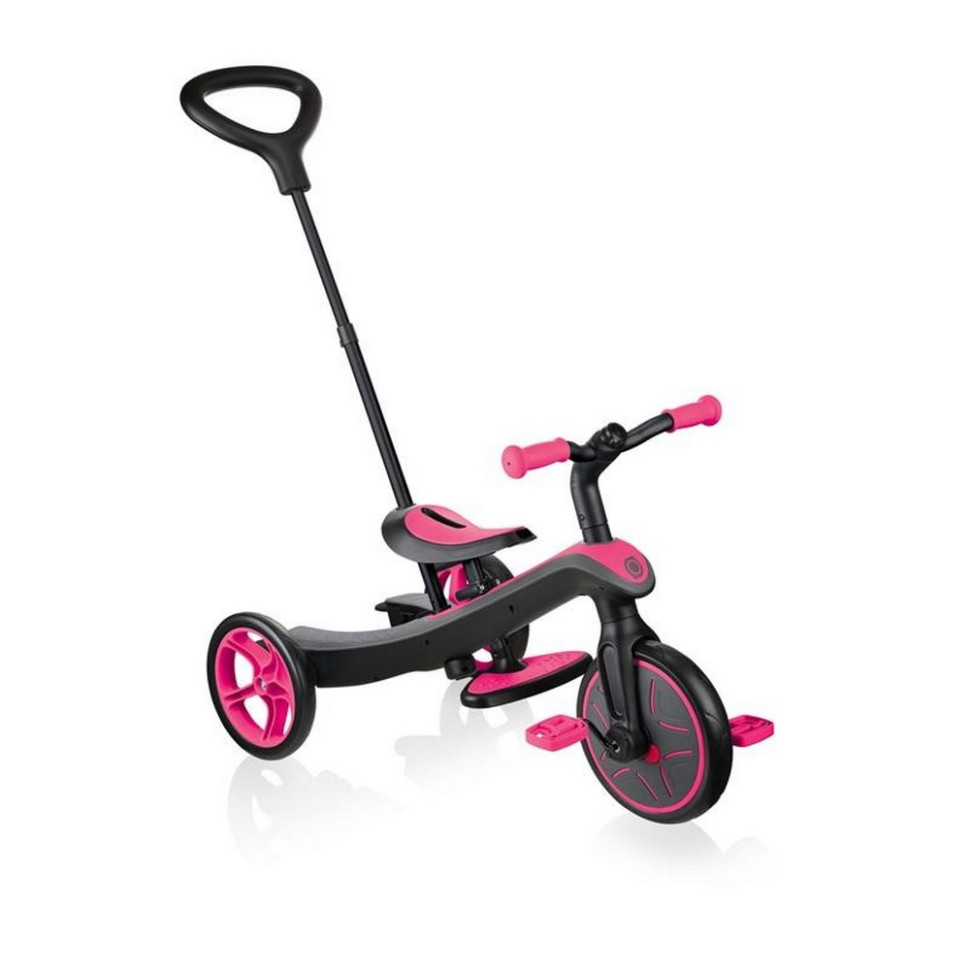Велосипед дитячий триколісний 4в1 EXPLORER TRIKE GLOBBER 632-110-3 рожевий