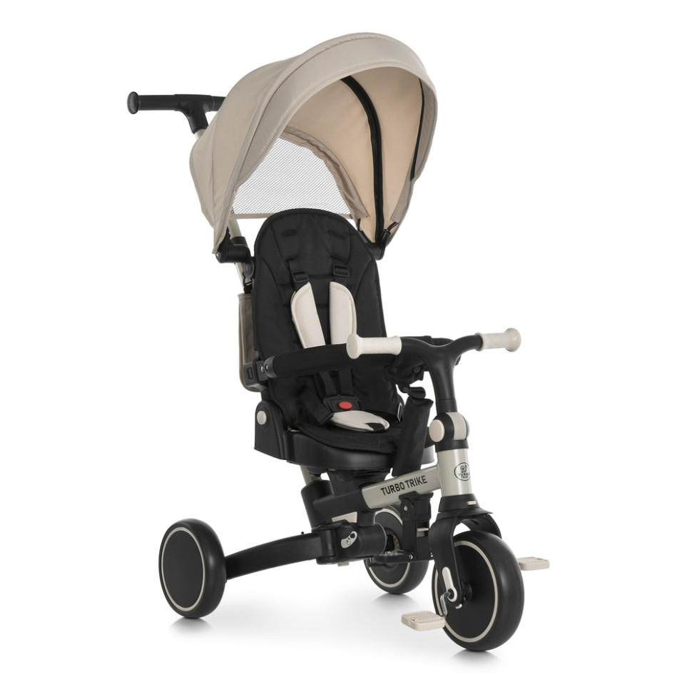 Дитячий триколісний велосипед Turbotrike MT 1036 beige, до 25 кг