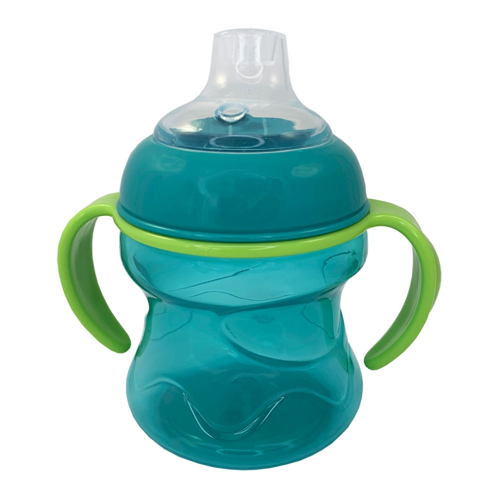 Поильник с силиконовым носиком Mega Zayka MGZ-0304(Turquoise) 200 мл