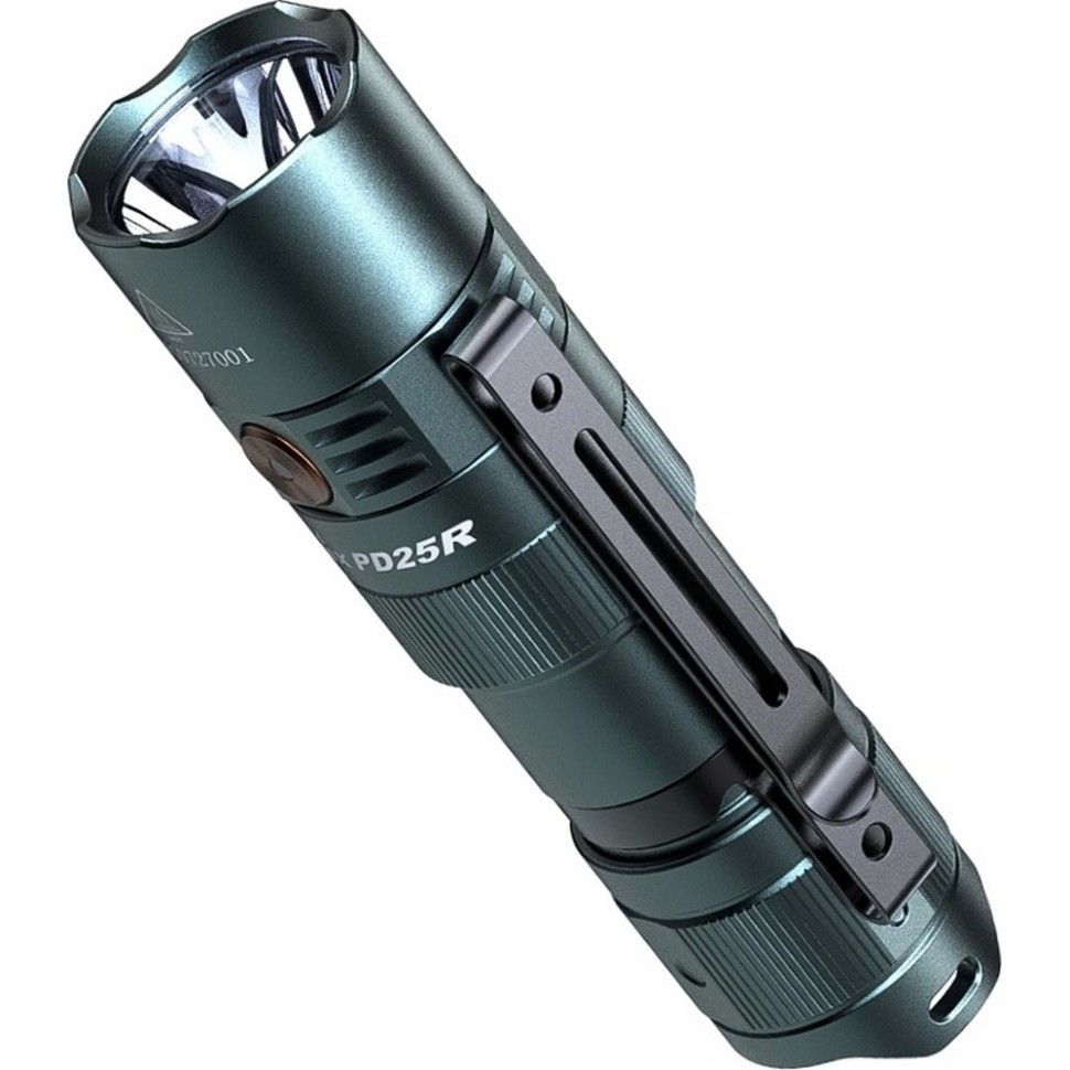 Кишеньковий ліхтар Fenix PD25RSG ручний, зелений відтінок 800 люмен