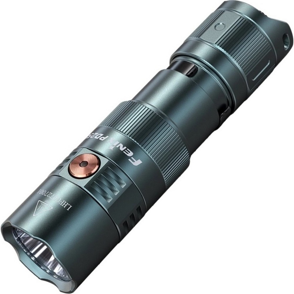 Кишеньковий ліхтар Fenix PD25RSG ручний, зелений відтінок 800 люмен