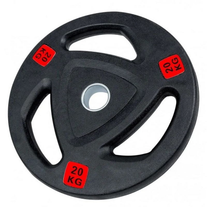 Диск олімпійський RCP18 Generation Fitness 131570 обгумований, чорний 20 кг
