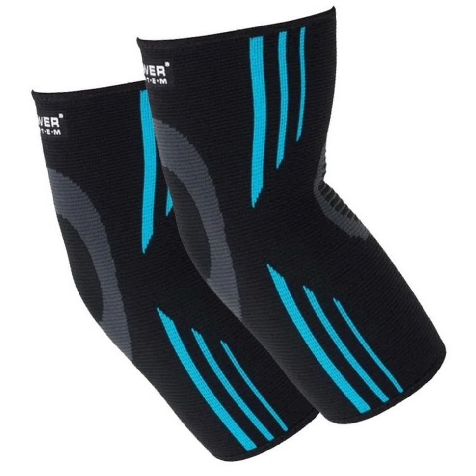 Налокотники PS-6020 Elbow Support Evo Power System PS-6020_M_Black-Blue, Black/Blue, M