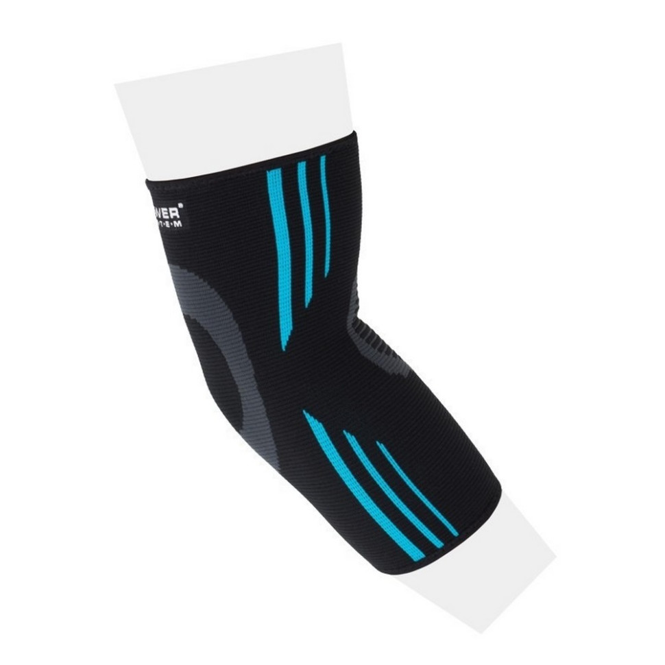 Налокотники PS-6020 Elbow Support Evo Power System PS-6020_M_Black-Blue, Black/Blue, M