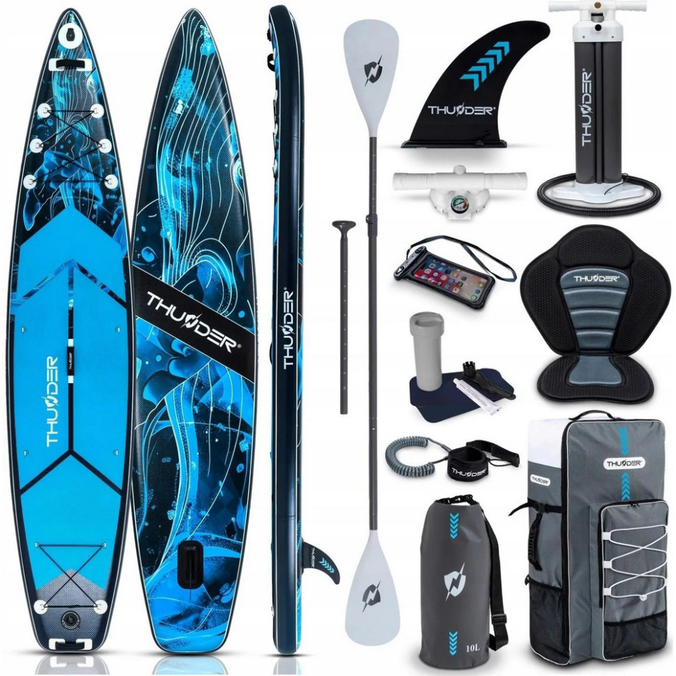Надувна SUP дошка (Сапборд) Thunder BLUET 365 х 75 см
