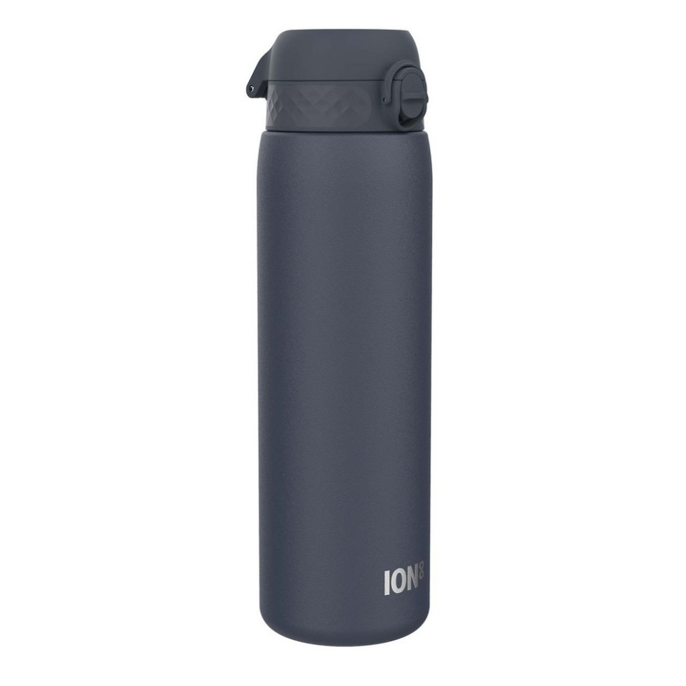 Бутылка для воды металлическая Stainless Steel ION8 I8SS1000ANAVY 1200 мл, Ash Navy