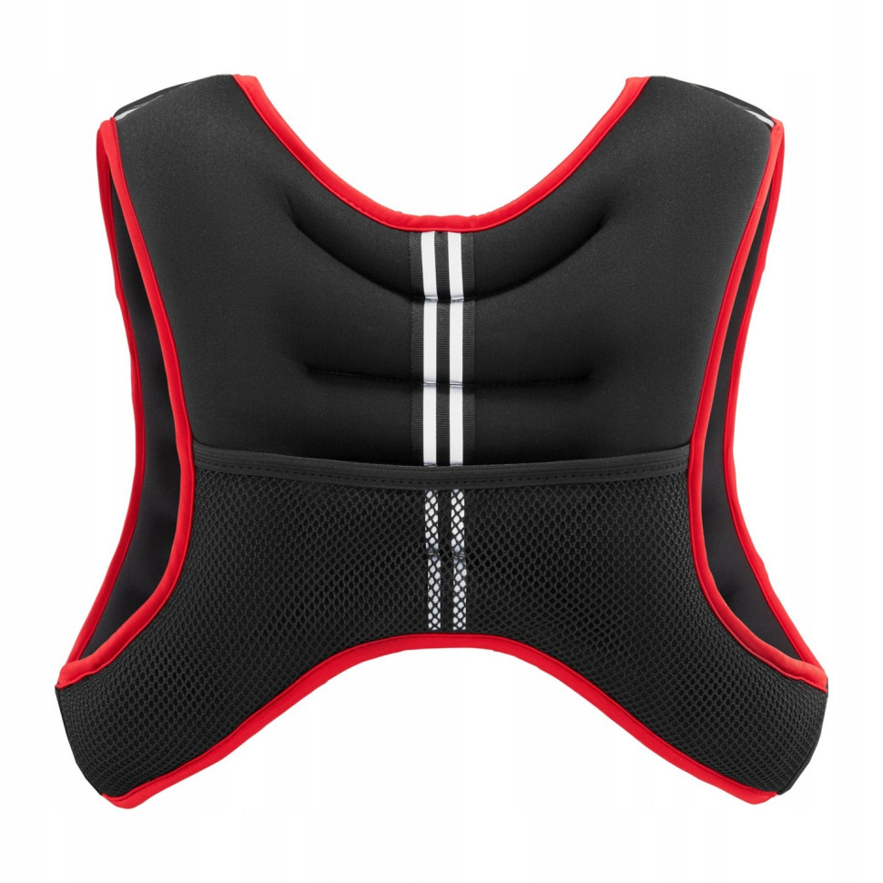 Жилет-обважнювач для тренувань 4FIZJO P-5905973402163 10 кг, Black/Red