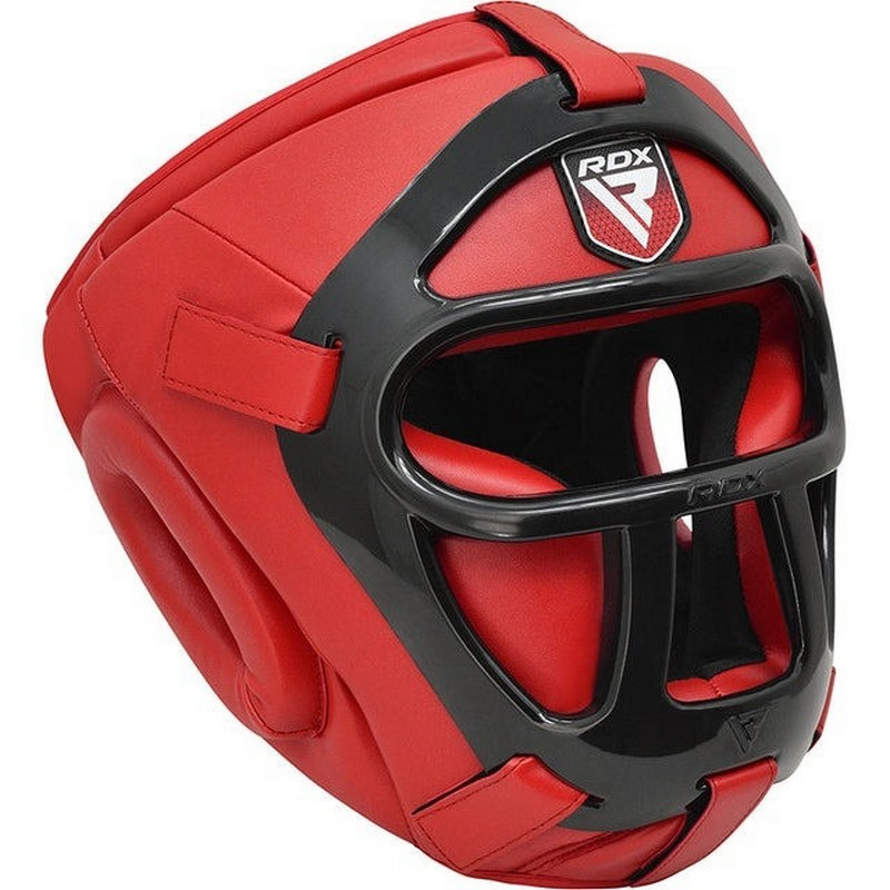 Боксерський шолом T1 Grill Full RDX Inc Limited HGR-T1FR-XL Red, XL (капа в комплекті)