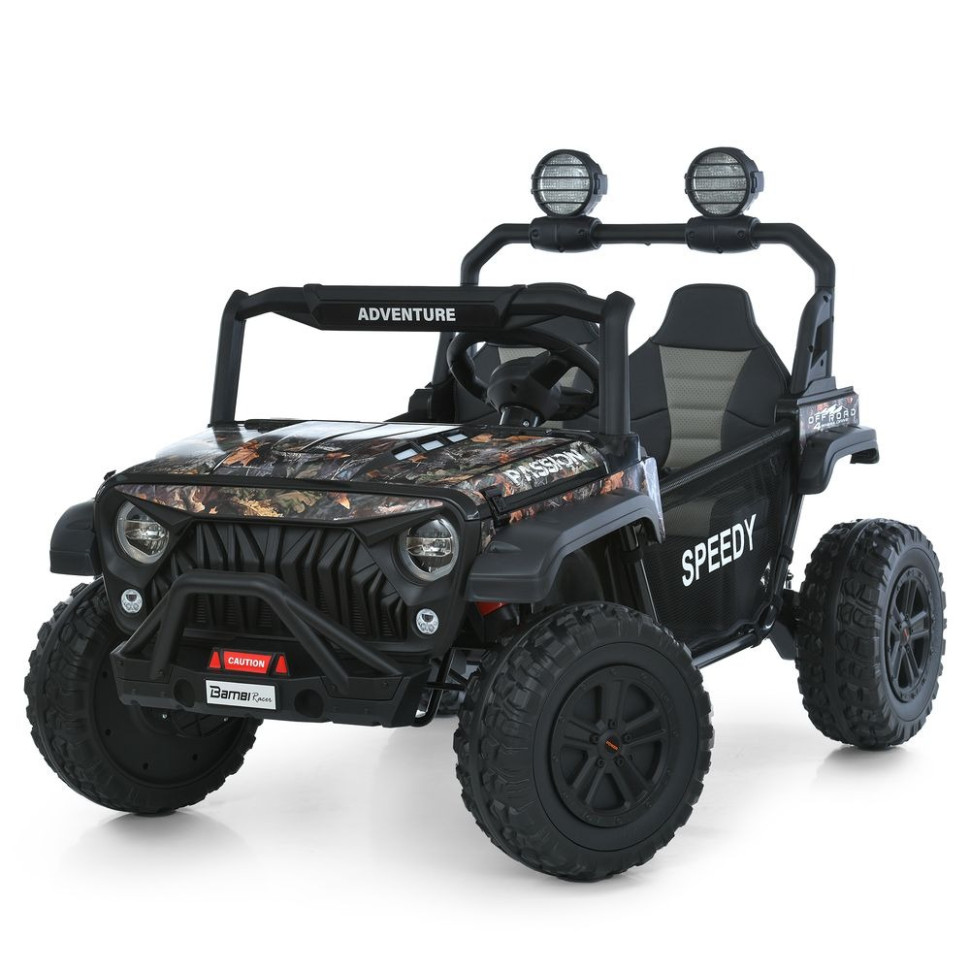 Дитячий електромобіль Джип Bambi Racer M 6206EBLRS-18(24V) до 60 кг
