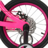 Велосипед дитячий PROF1 LMG16203 16 дюймів, рожевий 