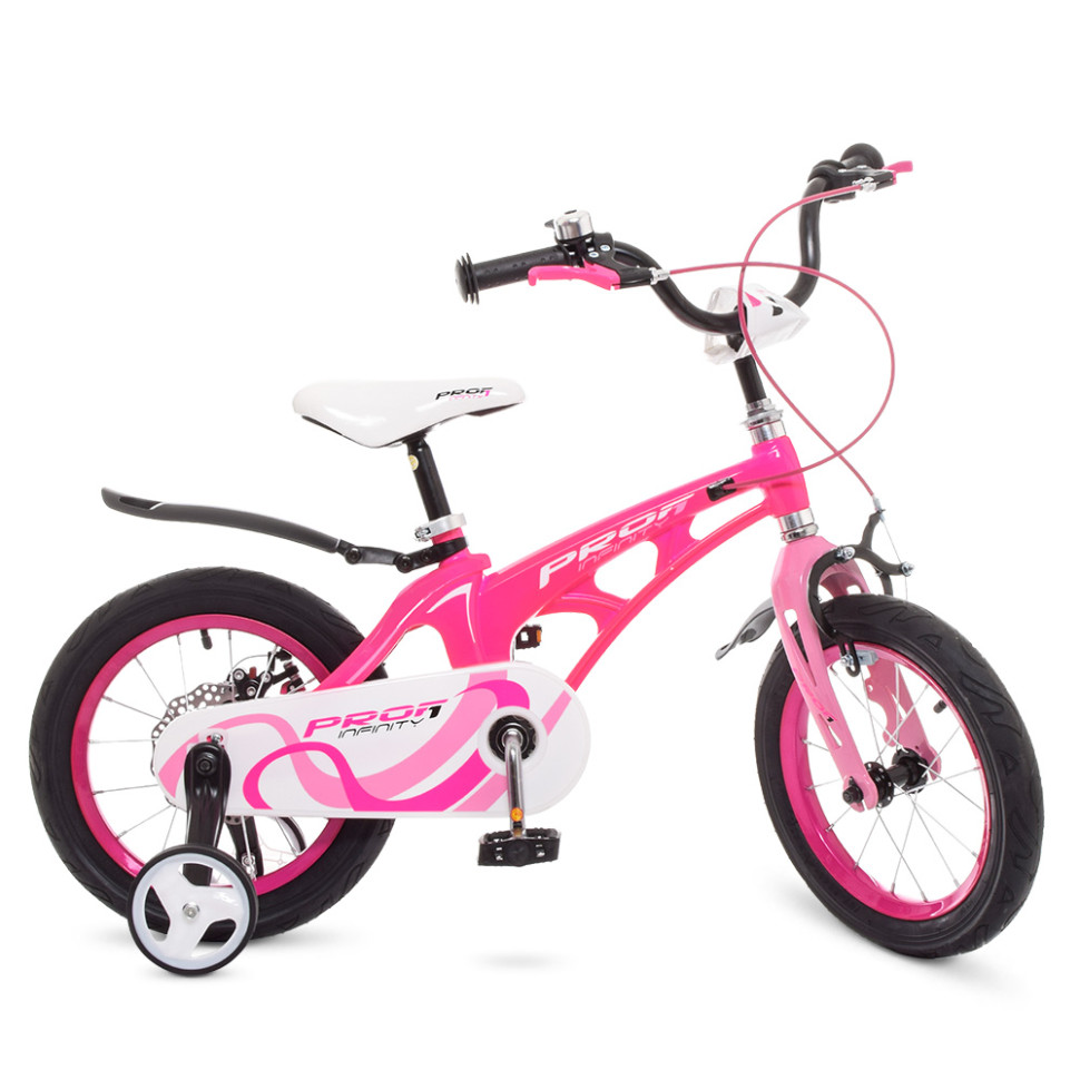 Велосипед дитячий PROF1 LMG16203 16 дюймів, рожевий по цене 4 819 грн.