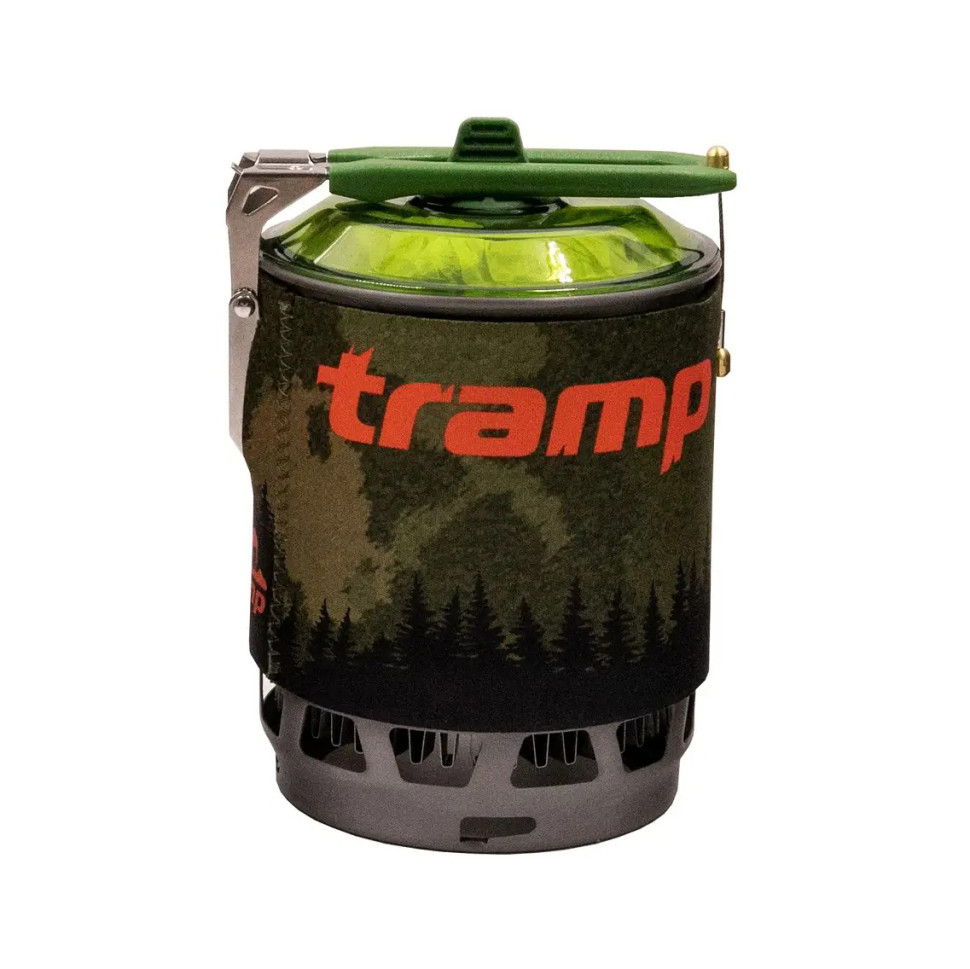 Система для приготування їжі та газовий балон 230 грам Tramp UTRG-115-olive+UTRG-003