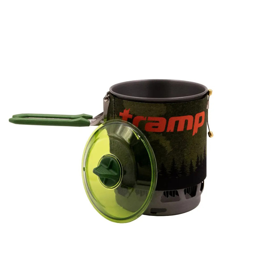 Система для приготування їжі та газовий балон 230 грам Tramp UTRG-115-olive+UTRG-003