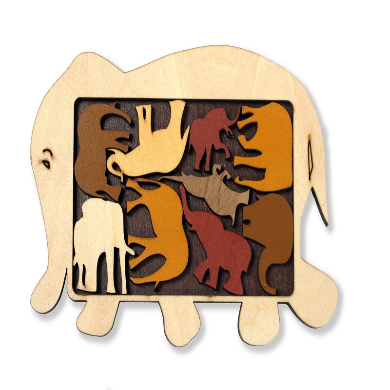 Головоломка Constantin puzzle Elephant parade | Парад слонов C5066/6а