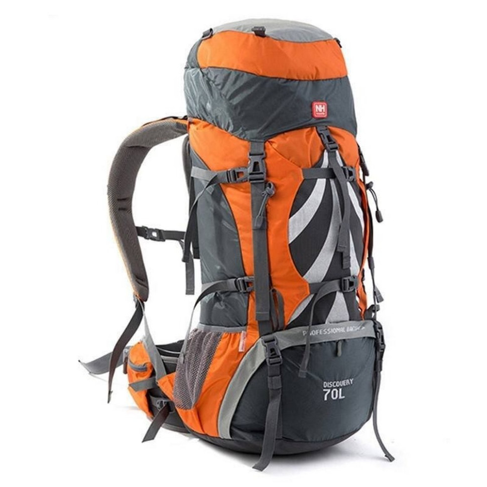 Рюкзак туристичний NH70B070-B Naturehike 6927595709016, 70 л, помаранчевий
