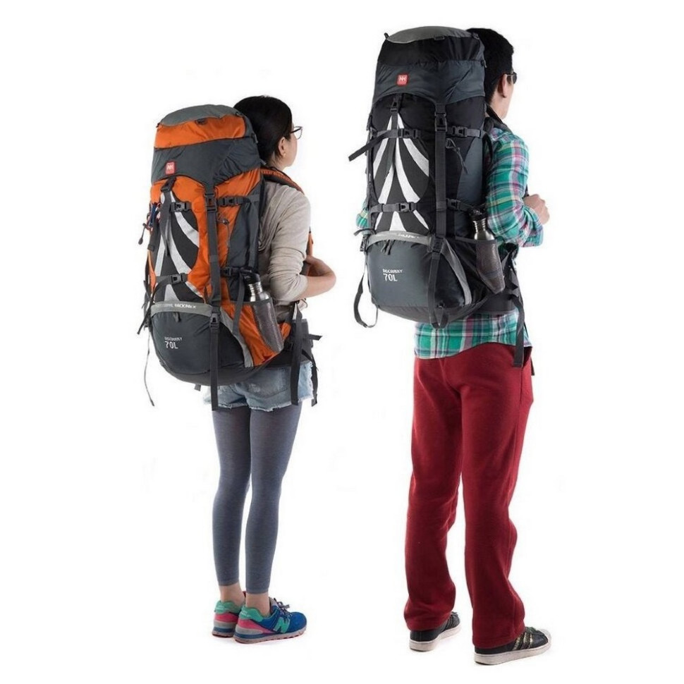 Рюкзак туристичний NH70B070-B Naturehike 6927595709016, 70 л, помаранчевий