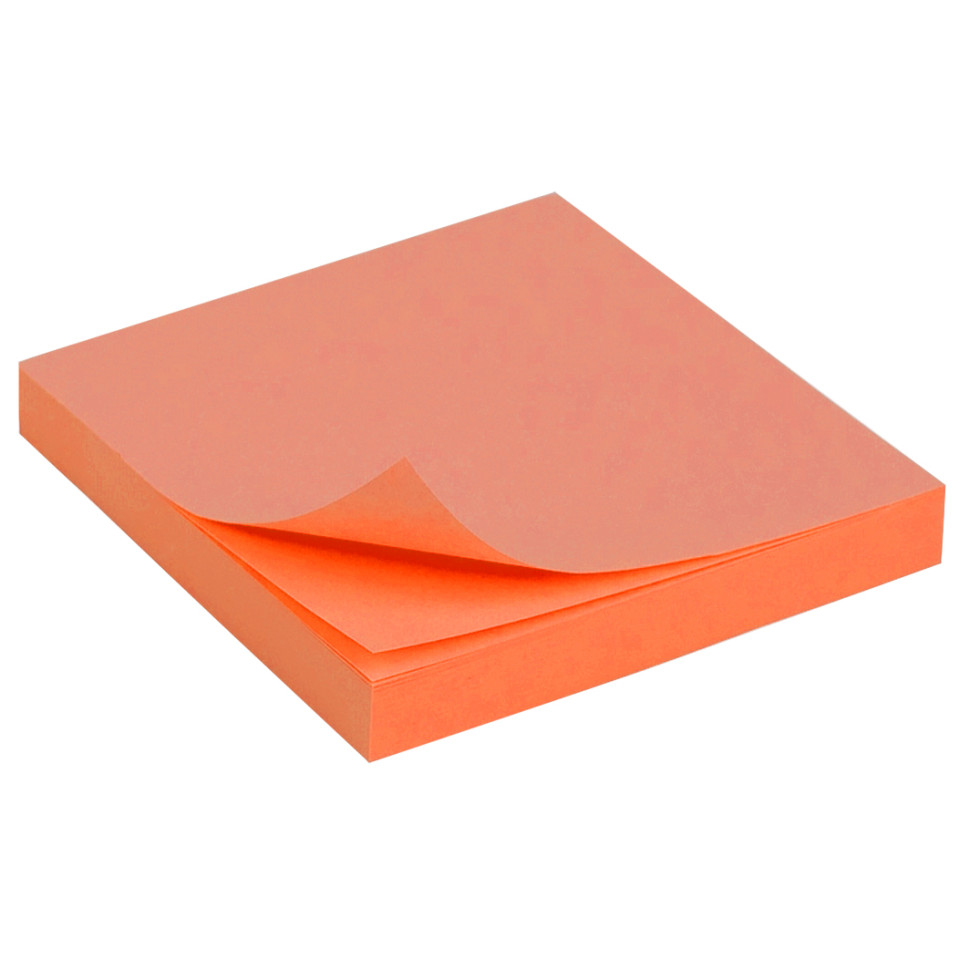 Папір для нотаток самоклеючий Josef Otten DSCN0620(Orange) 100 шт, 76х76 мм