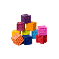 Розвиваючі силіконові кубики - ПОРАХУЙ-НО! (10 кубиків, в сумочці)