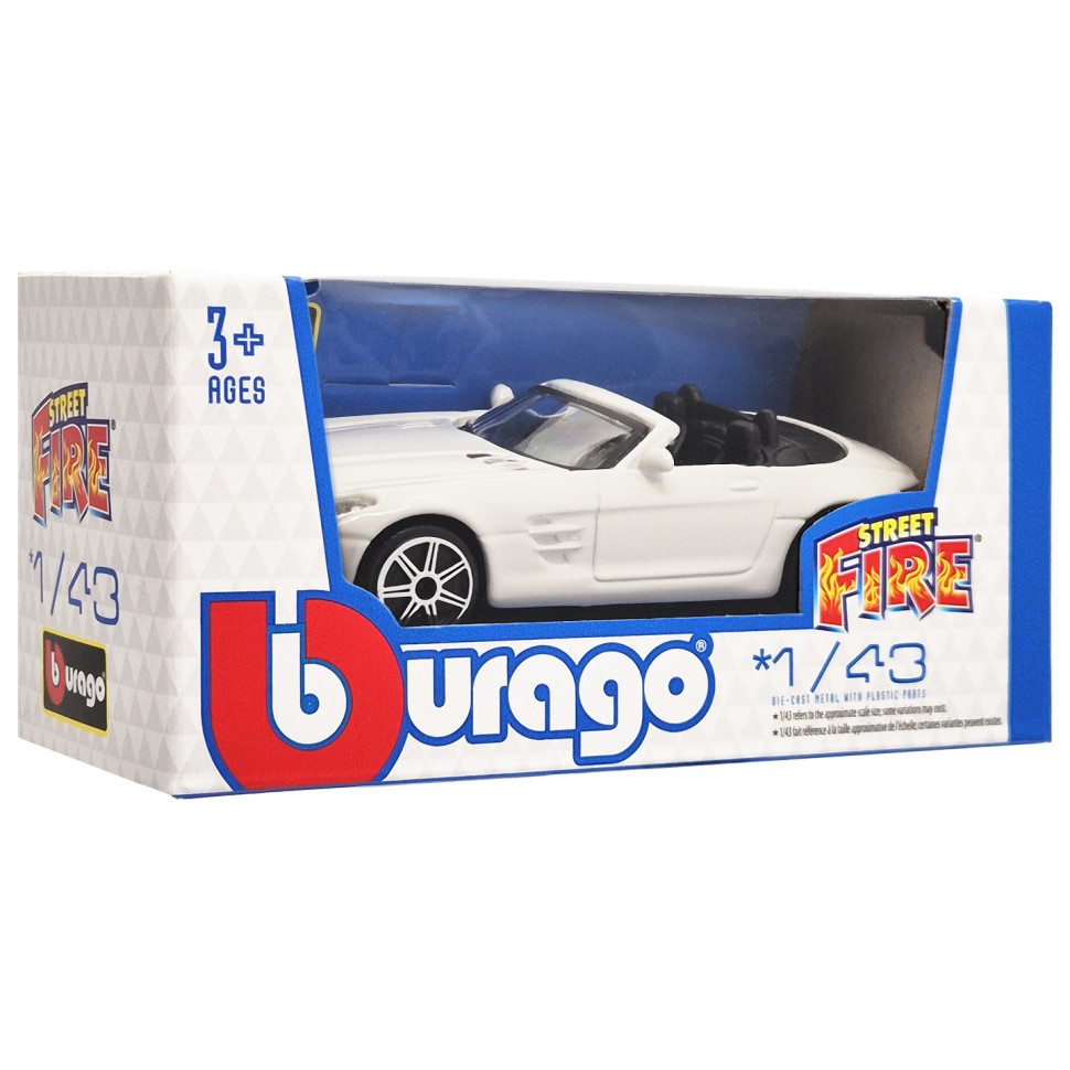 Коллекционная автомодель Mercedes-Benz SLS AMG Roadster Bburago 18-30010B-12 масштаб 1:43