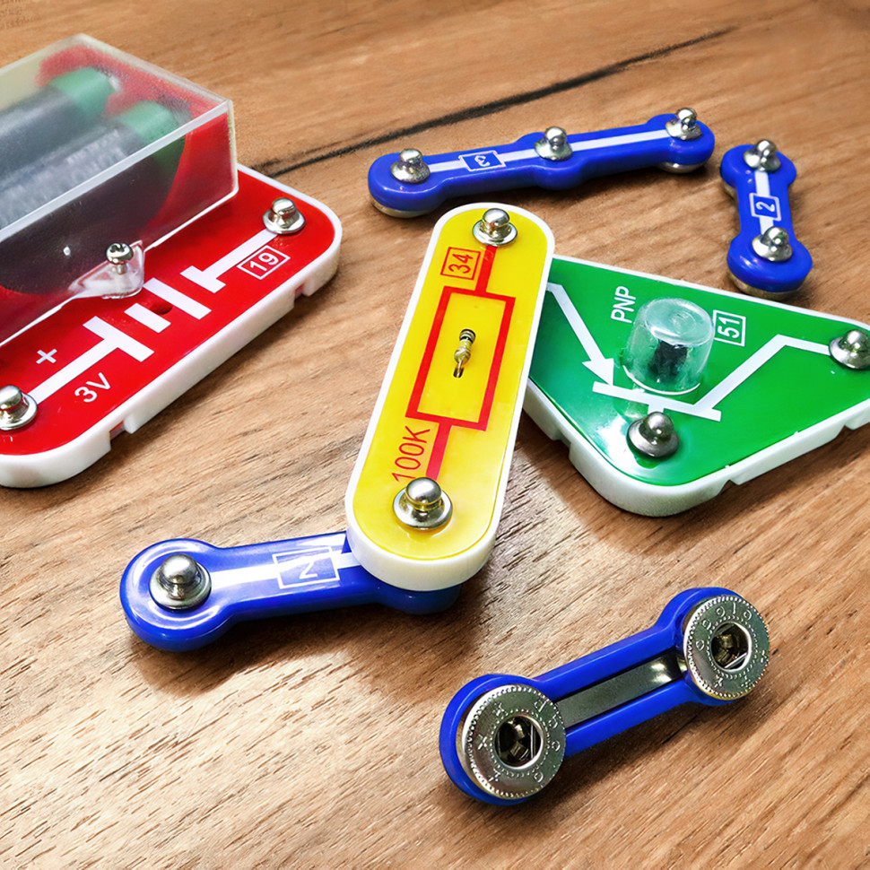 УЦЕНКА!!! Конструктор электронный «ПОЛУЧАЙ ДВИЖЕНИЕ!» DOKA D70705-UC музыка и свет