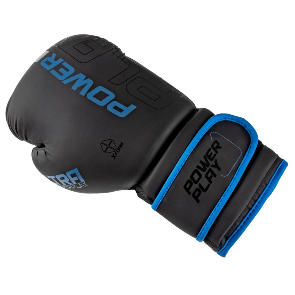Боксерские перчатки 3024 Ultra Mat PowerPlay PP_3024_14oz_Bl/Navy, размер 14 унций
