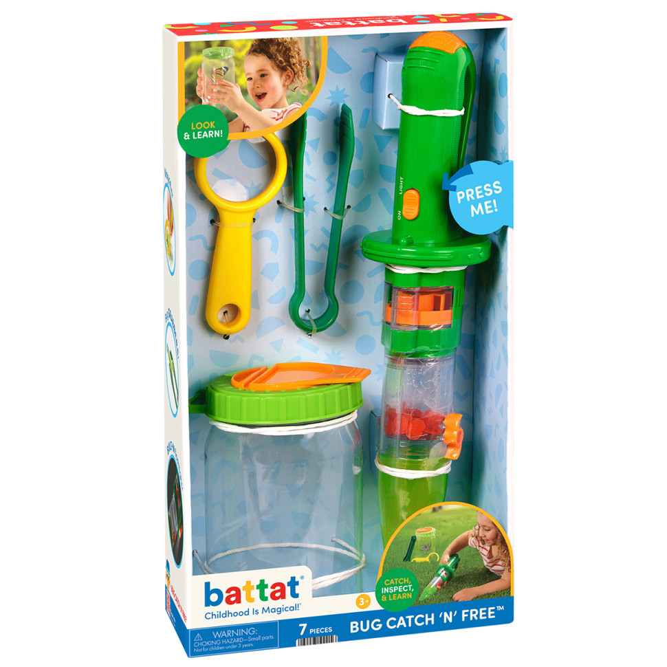 Игровой набор Мир насекомых: поймай и отпусти Battat Lite BT1871Z