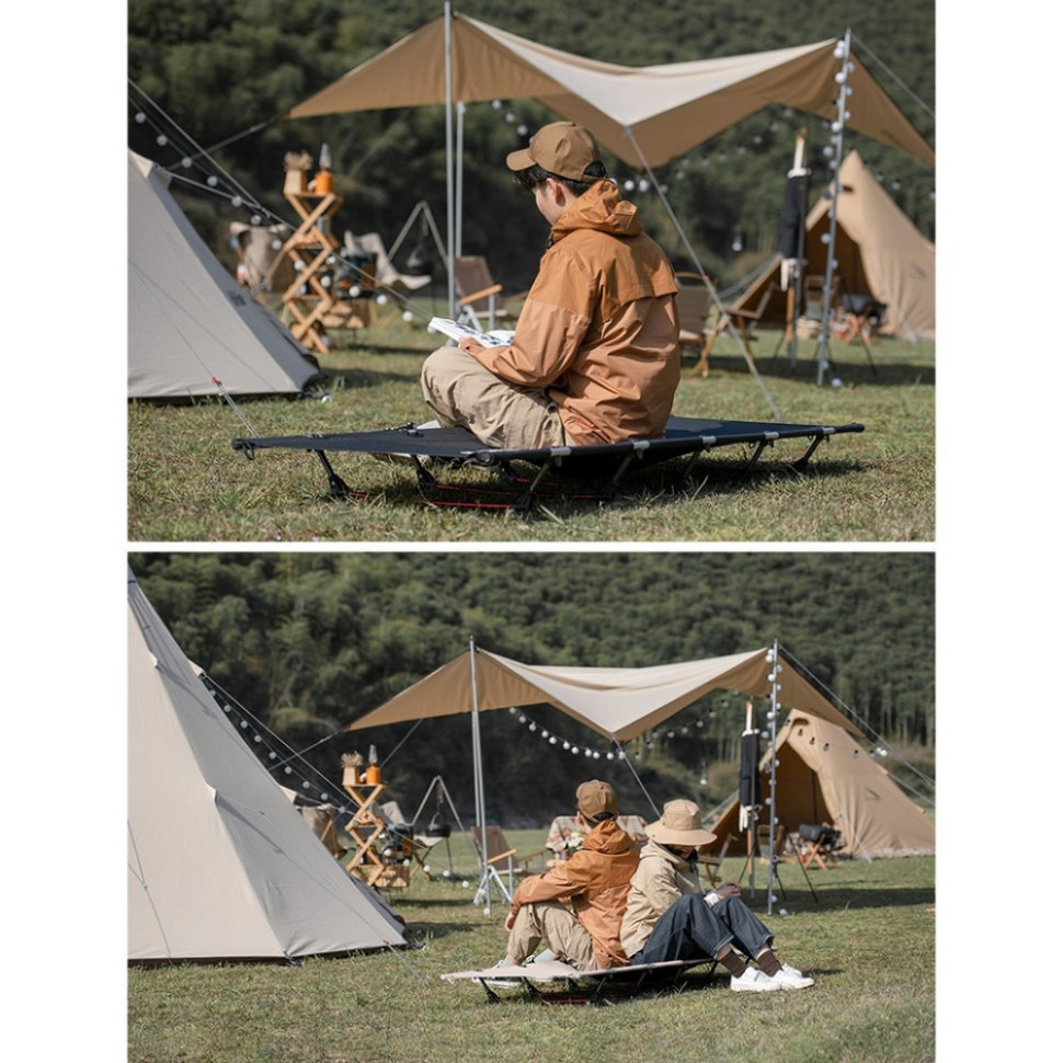 Ліжко складане туристичне XJC05 NH20JJ001 Naturehike 6927595798119 алюміній, до 150 кг