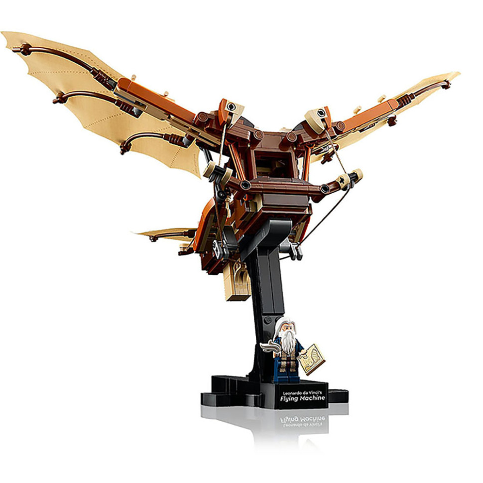 Конструктор LEGO Icons Літальний апарат Леонардо да Вінчі 10363, 493 деталі