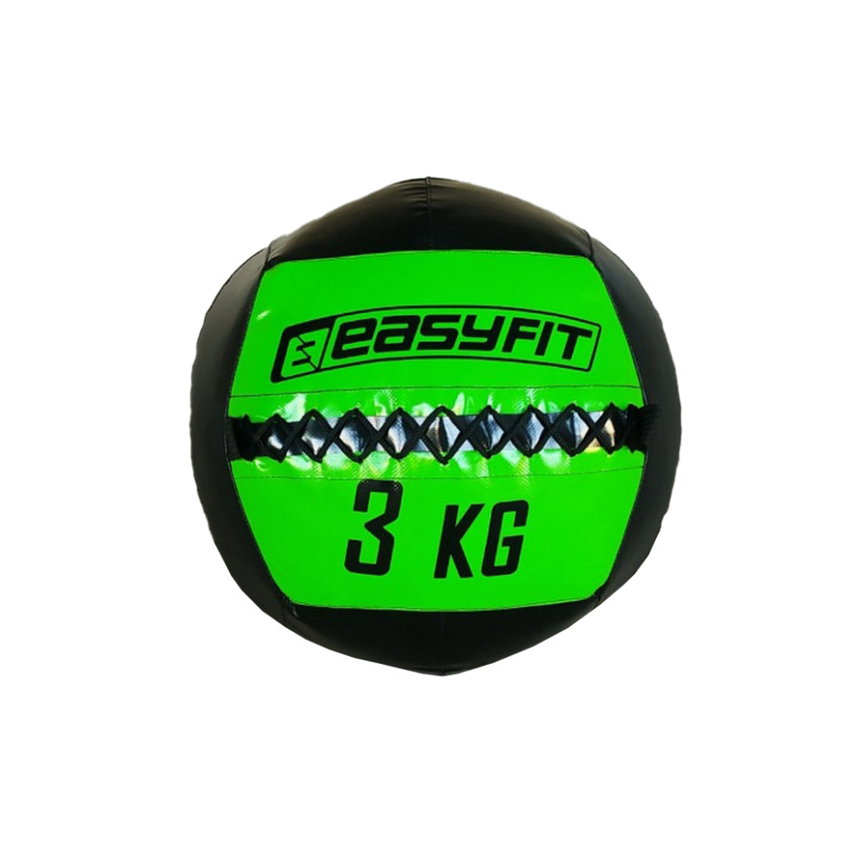 Медицинский мяч Wall Ball (медбол, волболл) EasyFit EF-WB-03, 3 кг